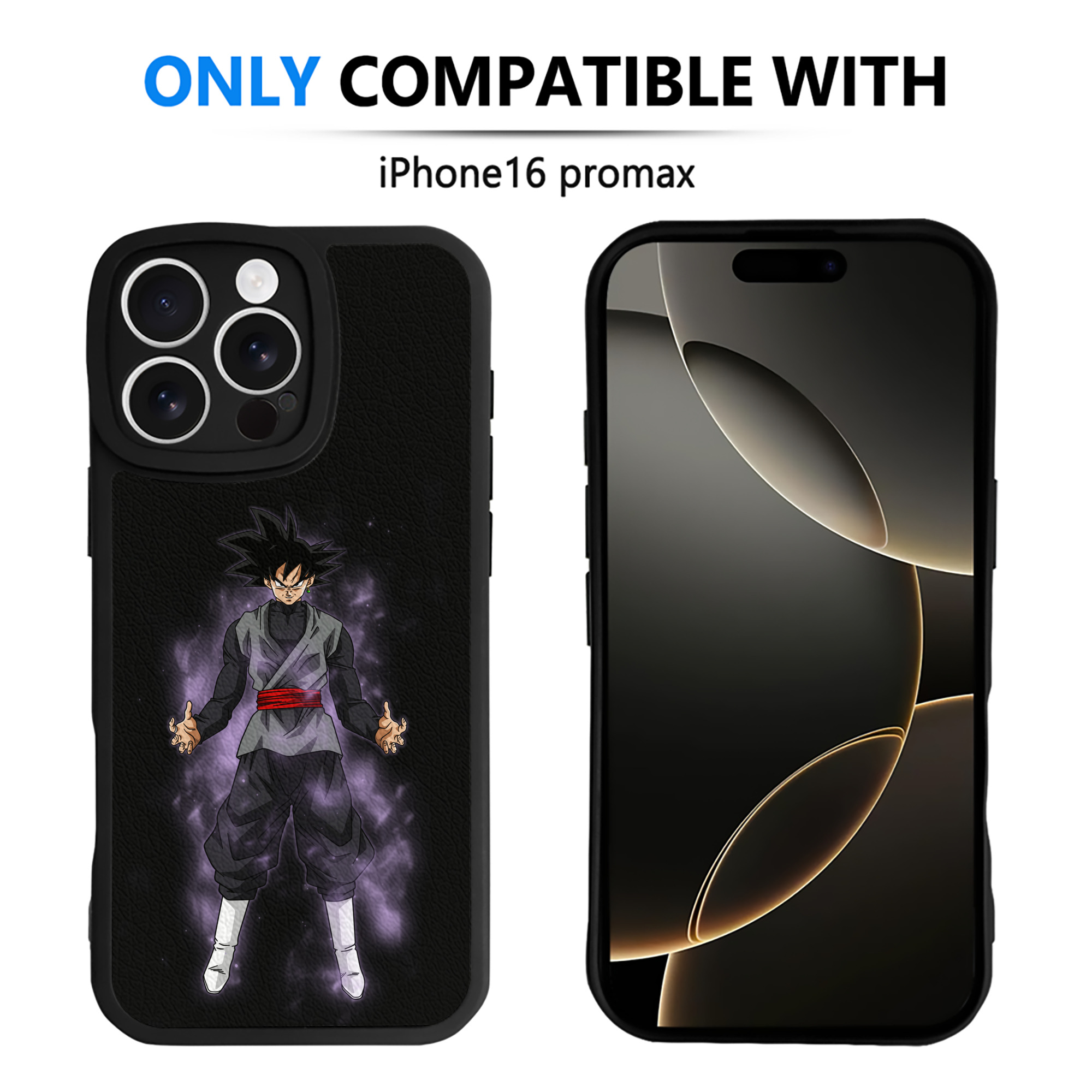 （画像用） ドラゴンボール ベジータ四世（Bejīta Yonsei）DRAGON BALL Vegeta IV 【iPhone 16シリーズ対応】シリコンスマホケース（レザー調） 材質：シリコン